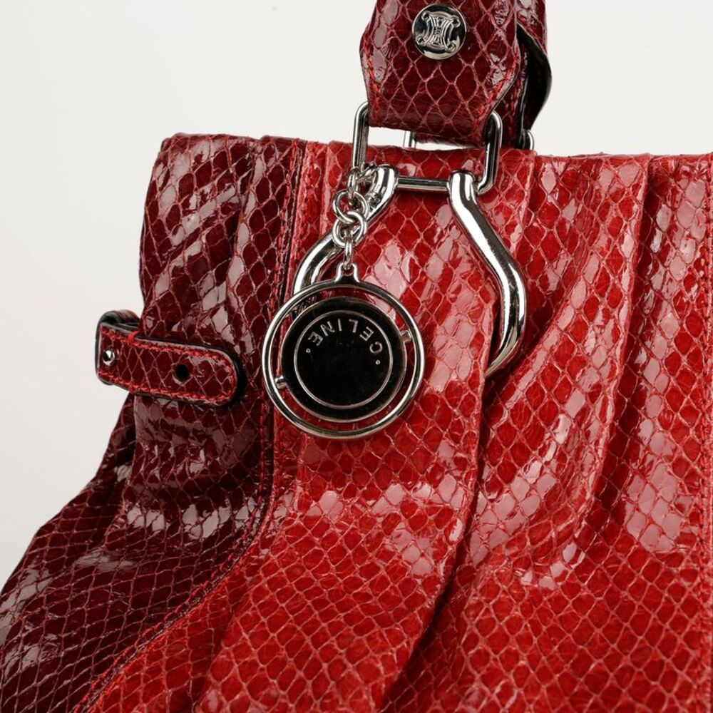 Coin Decorative Python Pattern Tote And Shoulder … - image 3
